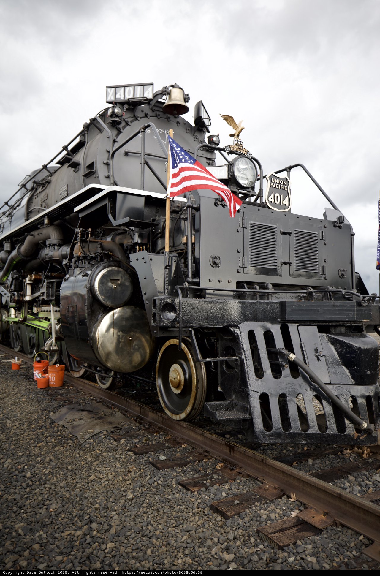 Union Pacific Big Boy 4014 Steam Locomotive Display