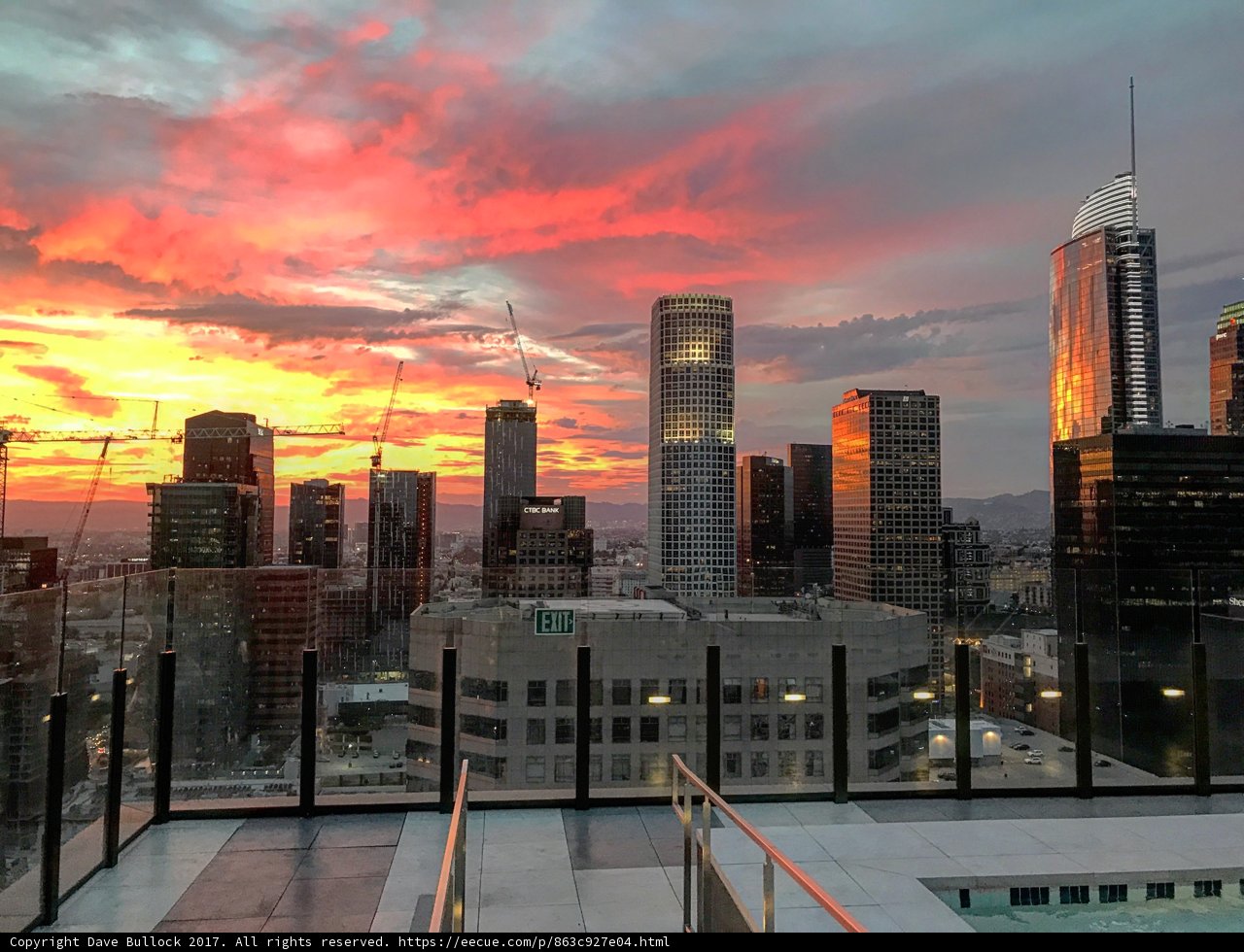 Sunset over the Urban Jungle