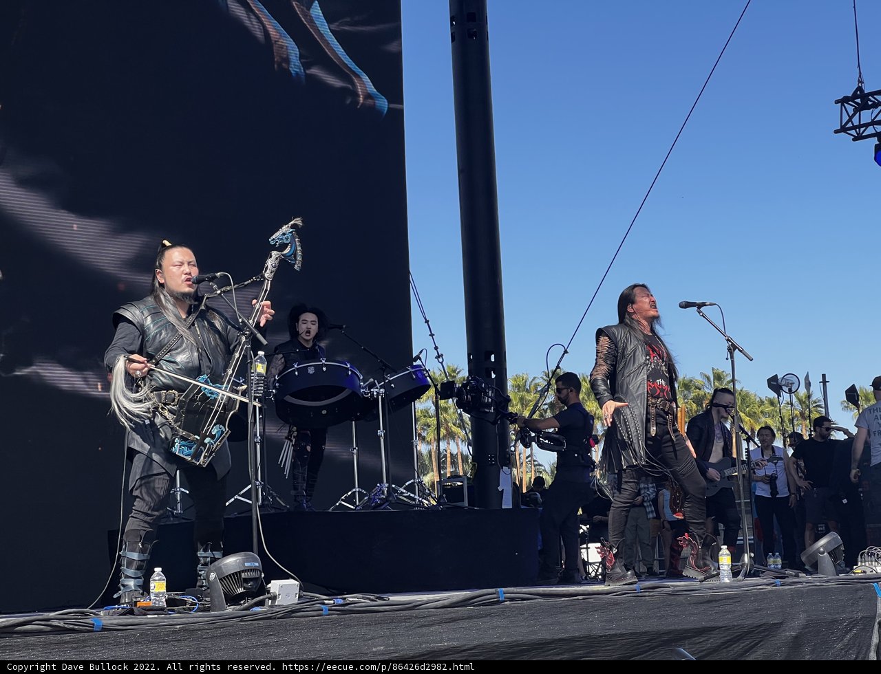 The Music Band's Epic Outdoor Performance