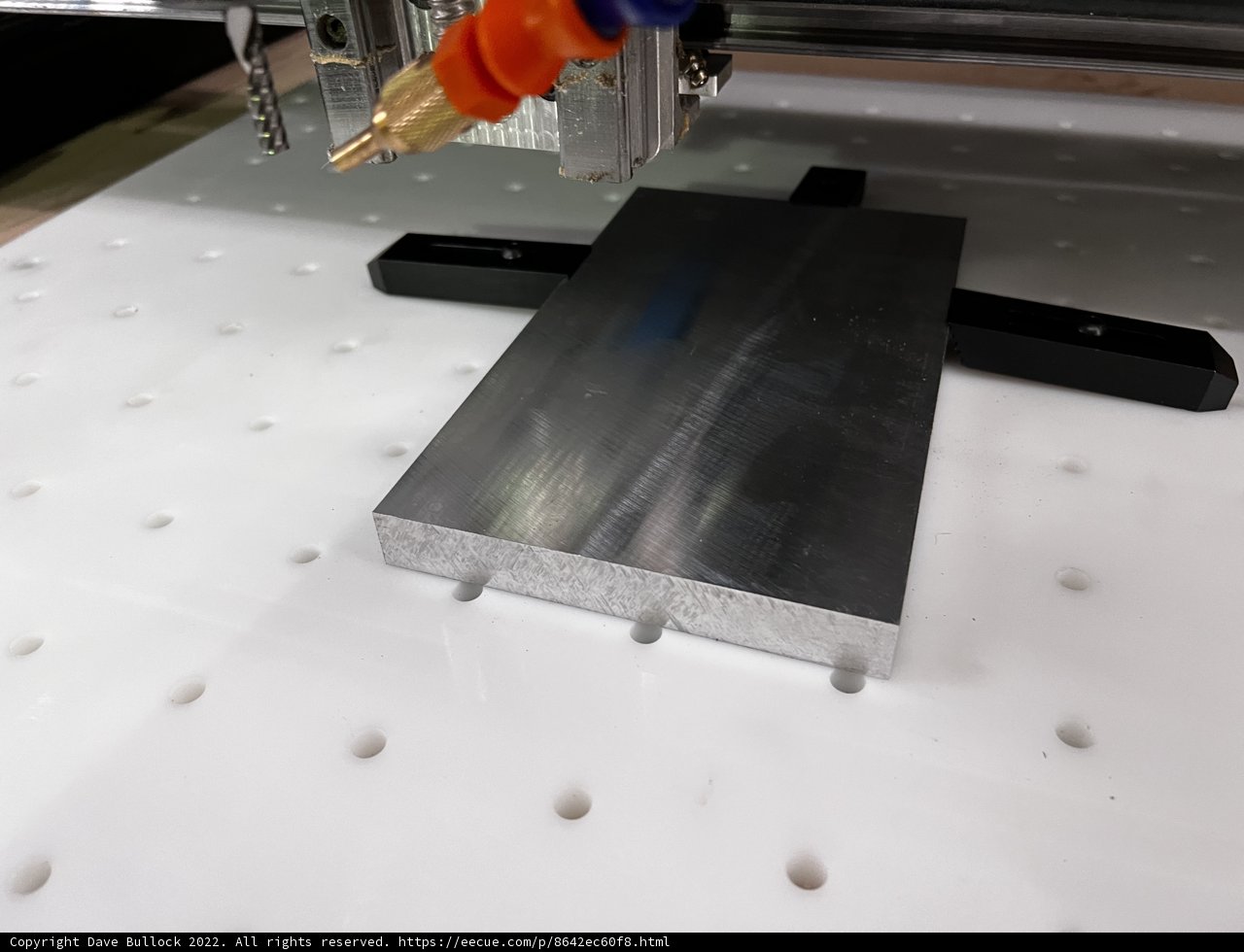 Laser Cutting a Metal Block