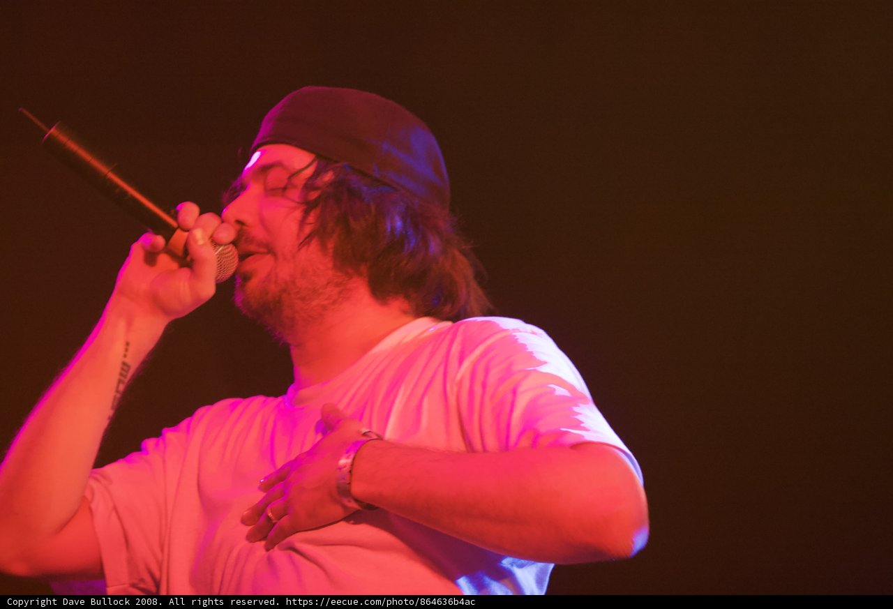 Aesop Rocks the Mic at Coachella 2008