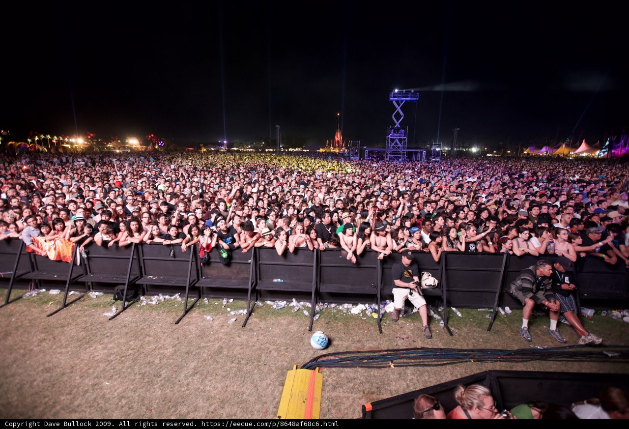 Coachella Concert Crowd