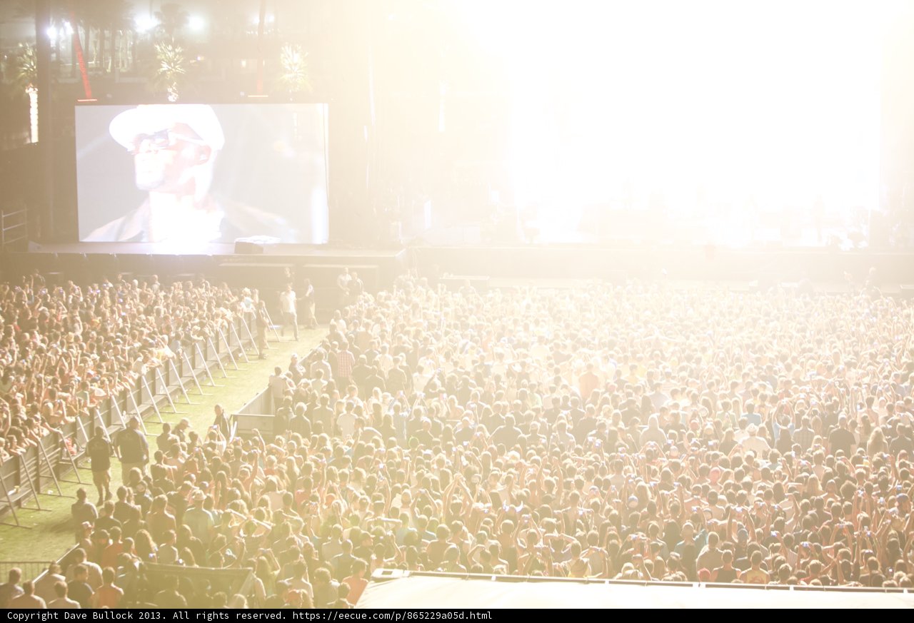 Coachella Concertgoers Pack the House