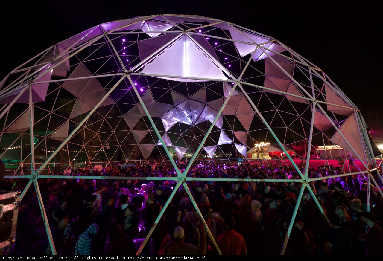 Nighttime Dome Gathering