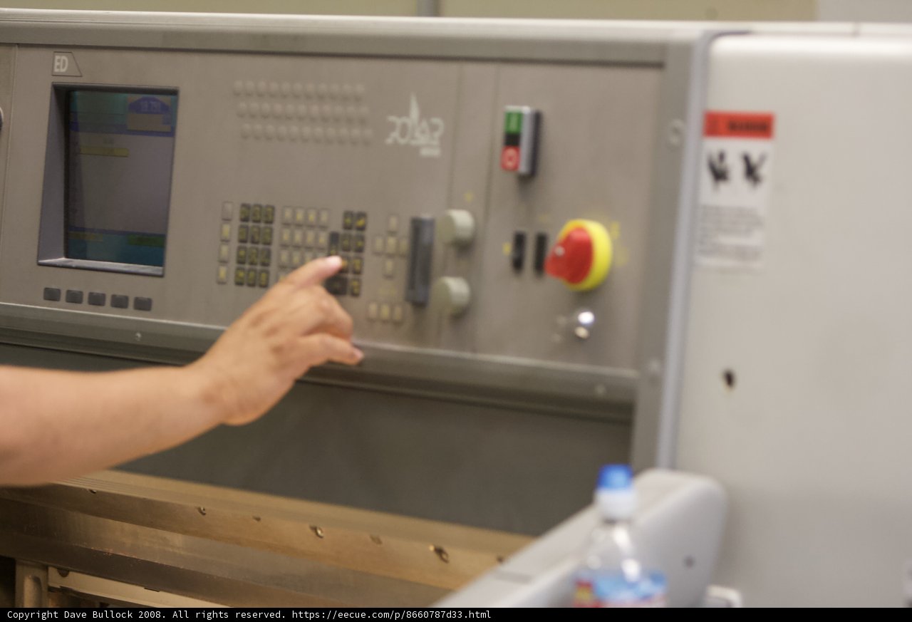 Working on the Machine
