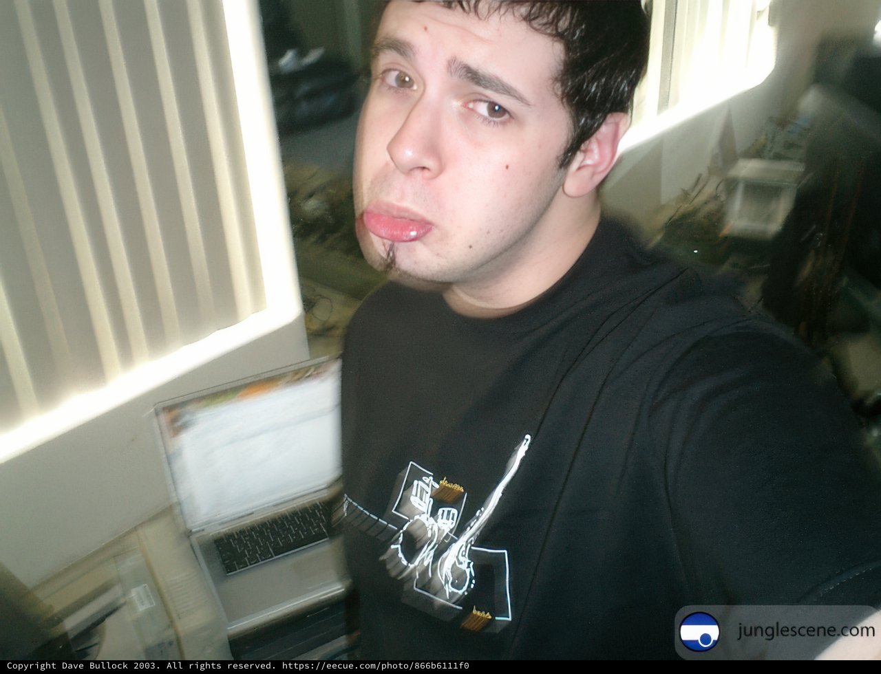 Black Shirt Selfie