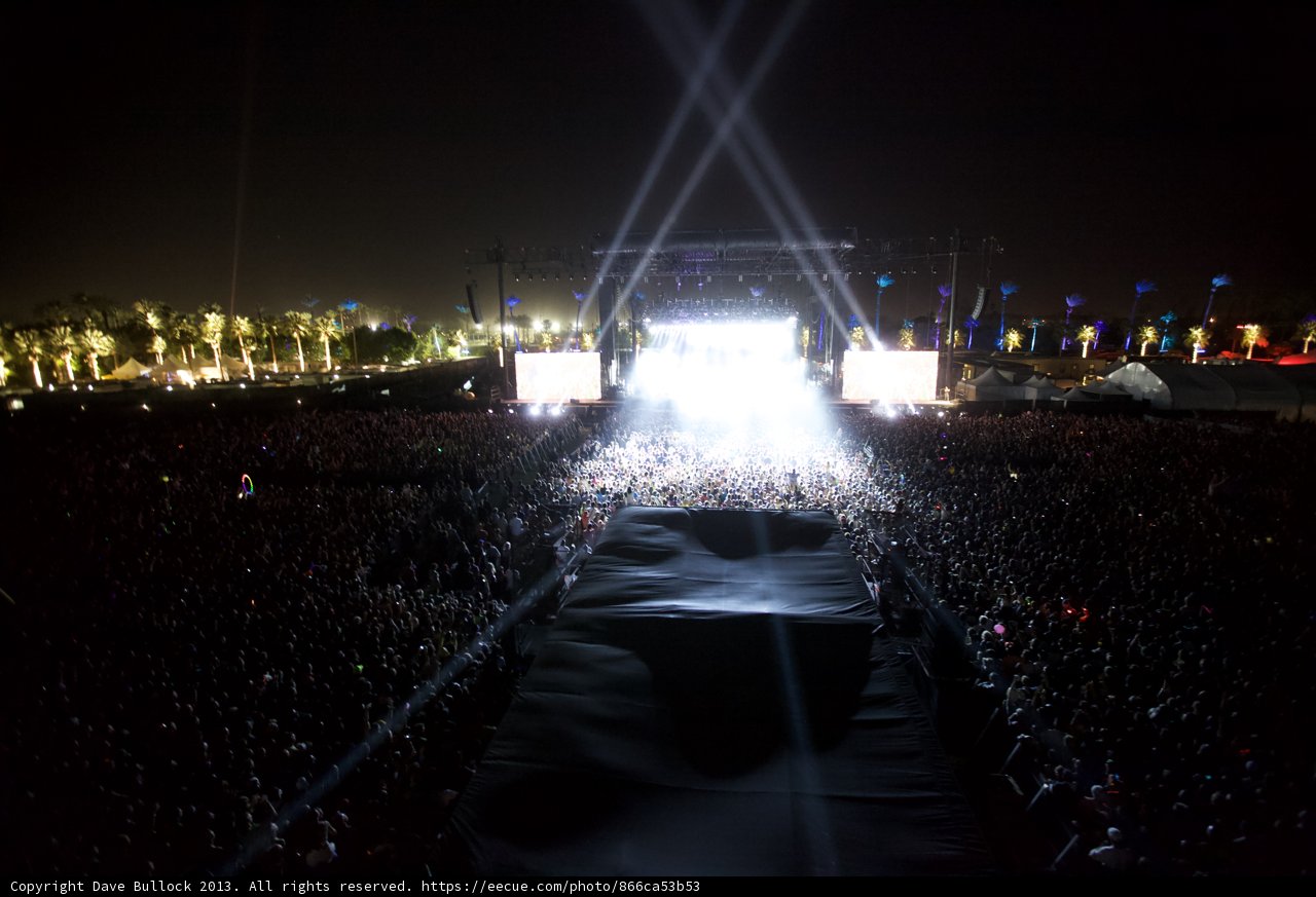 Lighting Up the Crowd at Coachella