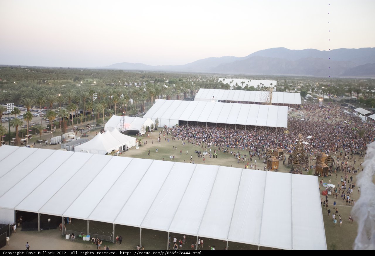 Coachella’s Massive Shelter Tent