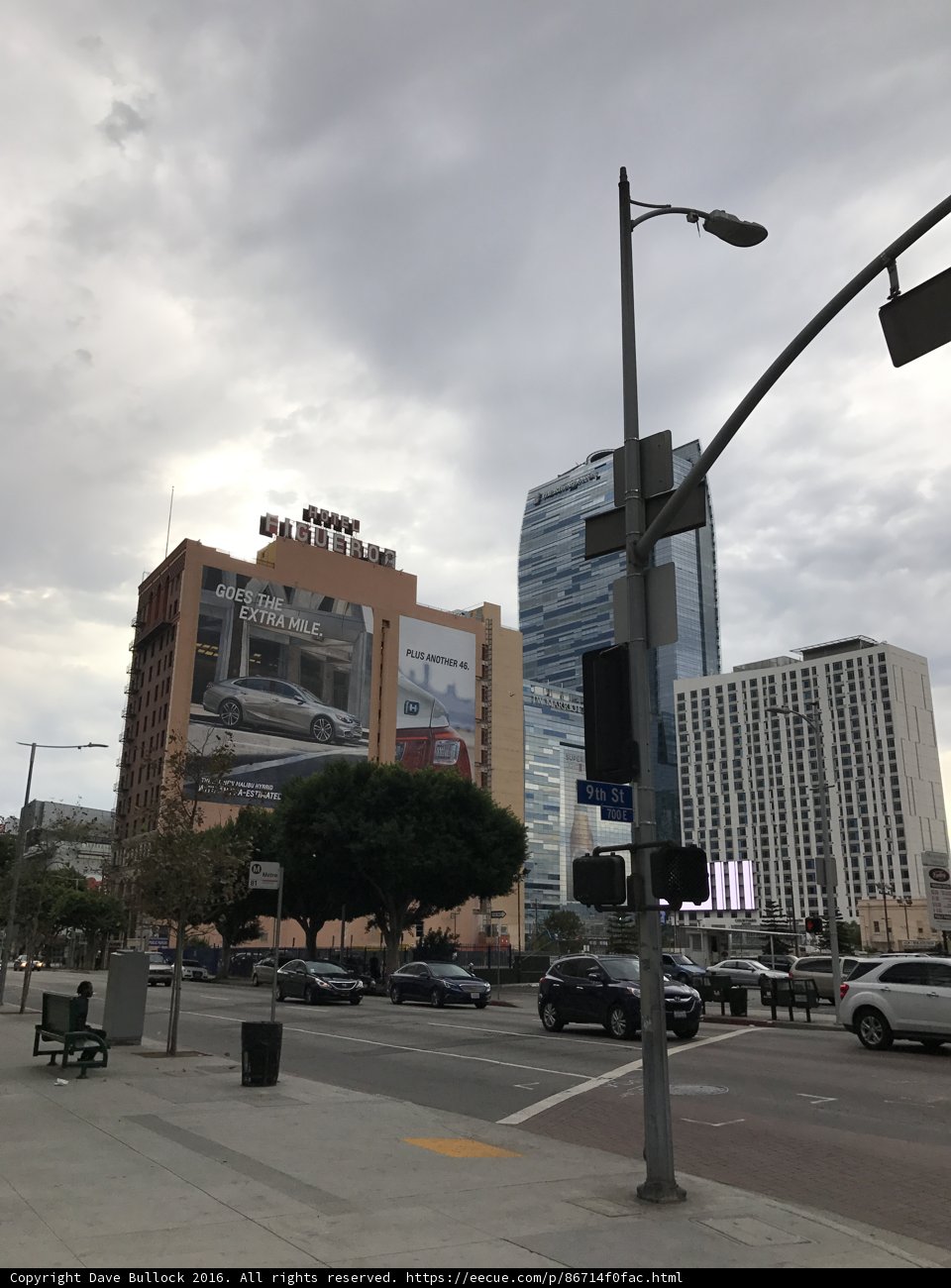 Busy Intersection in the Heart of LA