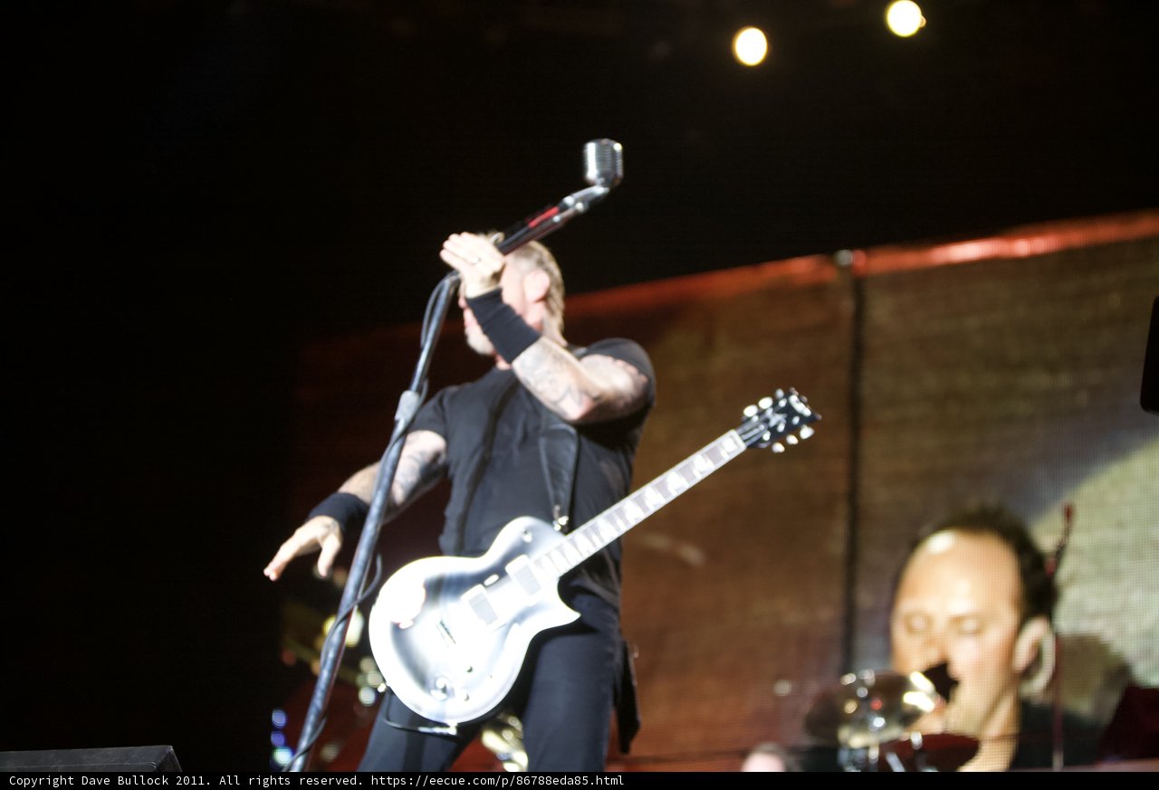 Lars Ulrich rocks the Big Four Festival