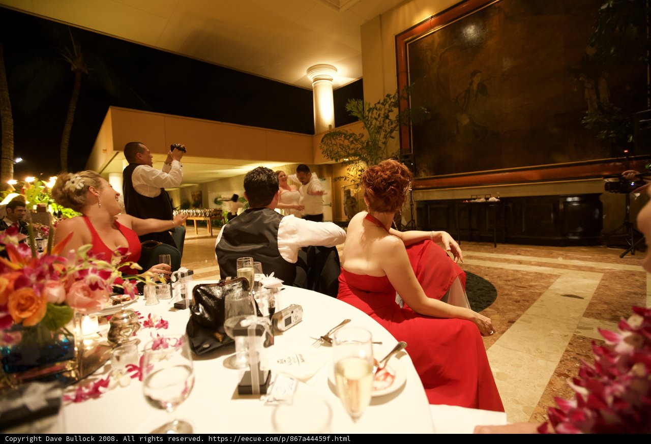 Wedding Reception in Hawaii