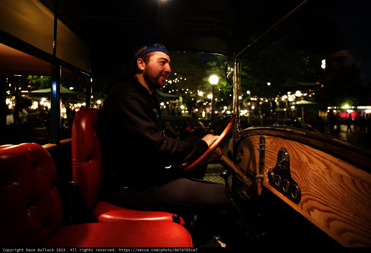 Night Drive Through Disneyland with Wes