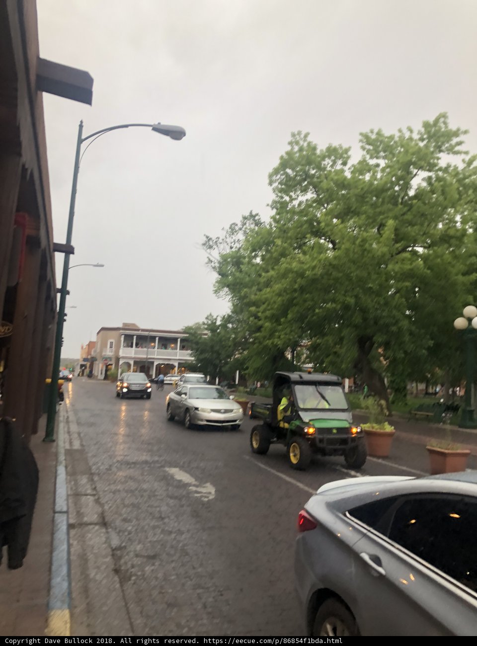 Driving through Santa Fe