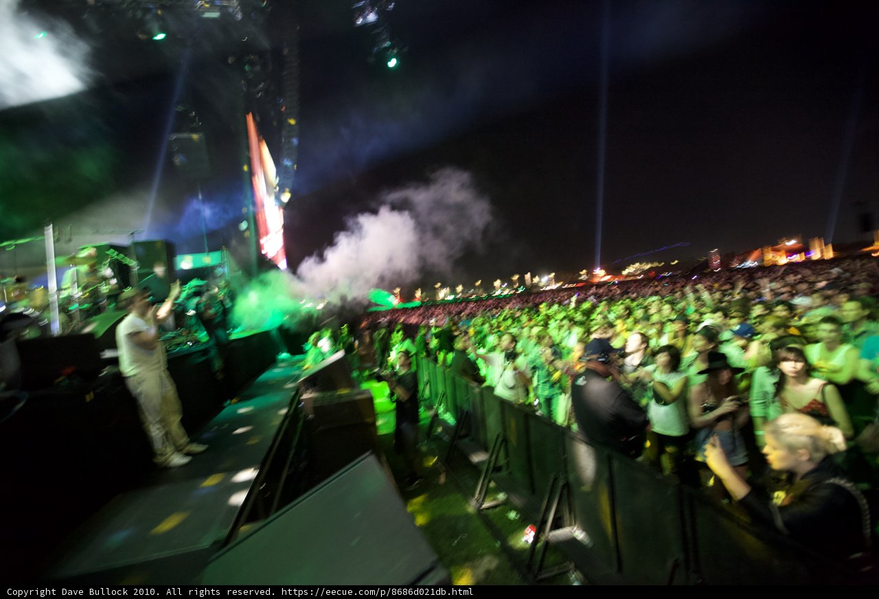Smoke and Rock at Coachella