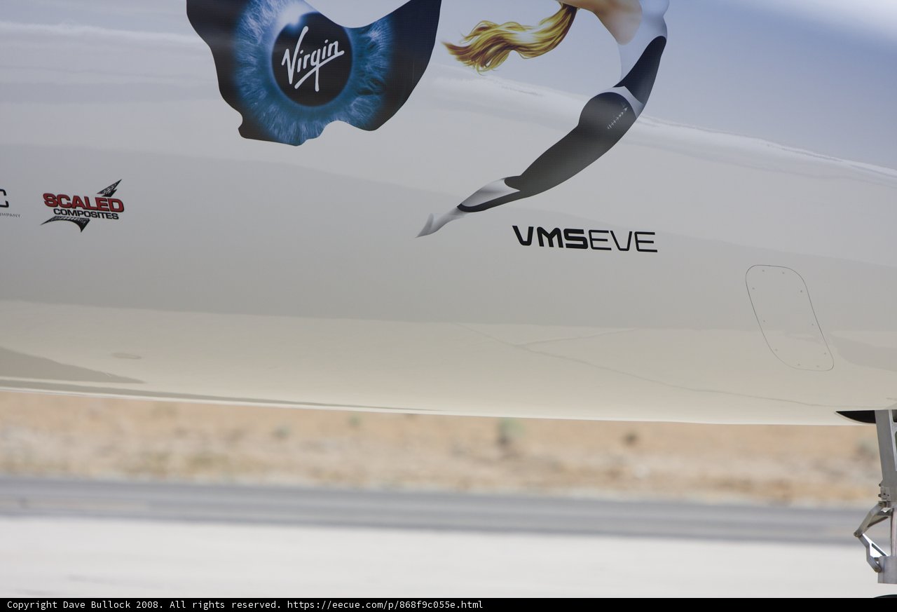 Logo and Woman on Aircraft