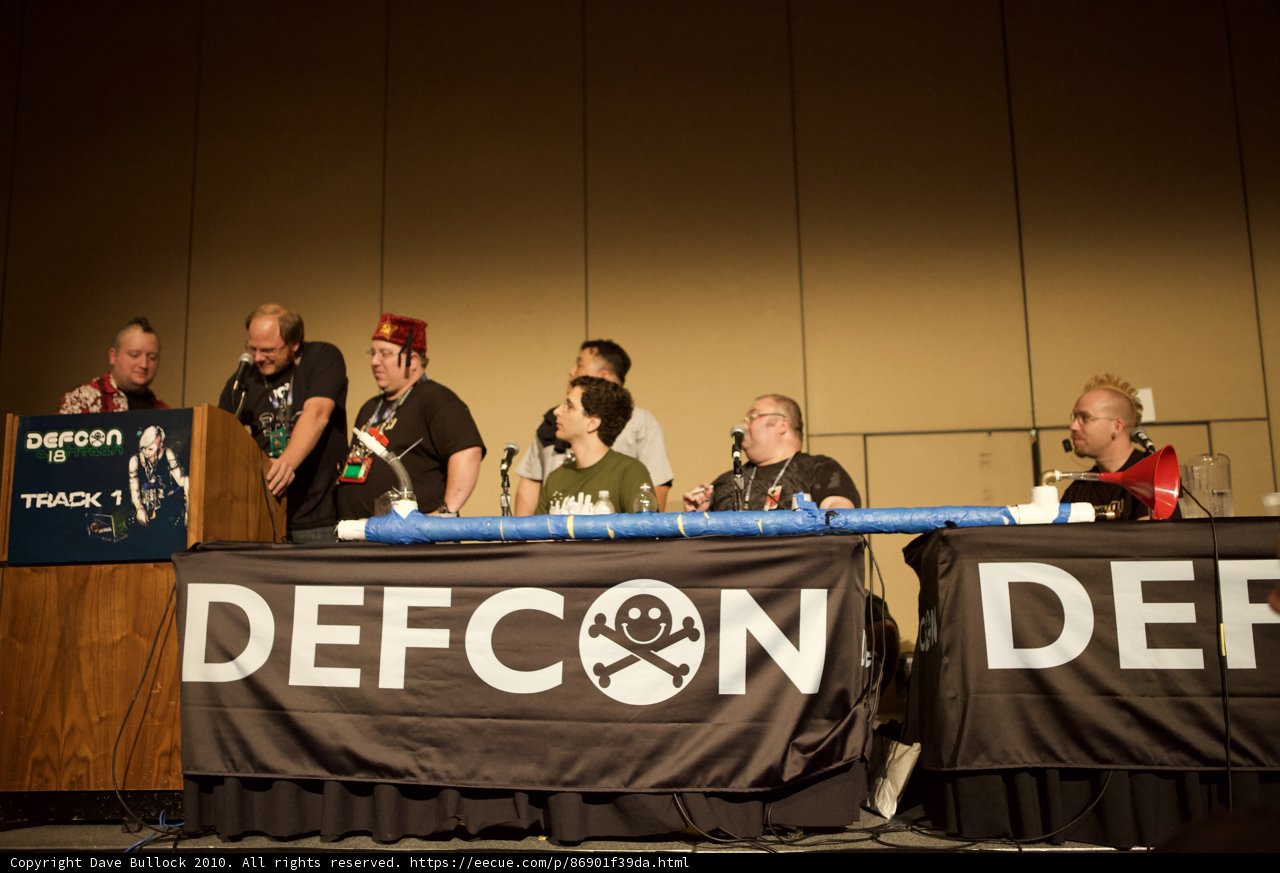 Lu Yusong Speaking at Defcon 18 Press Conference
