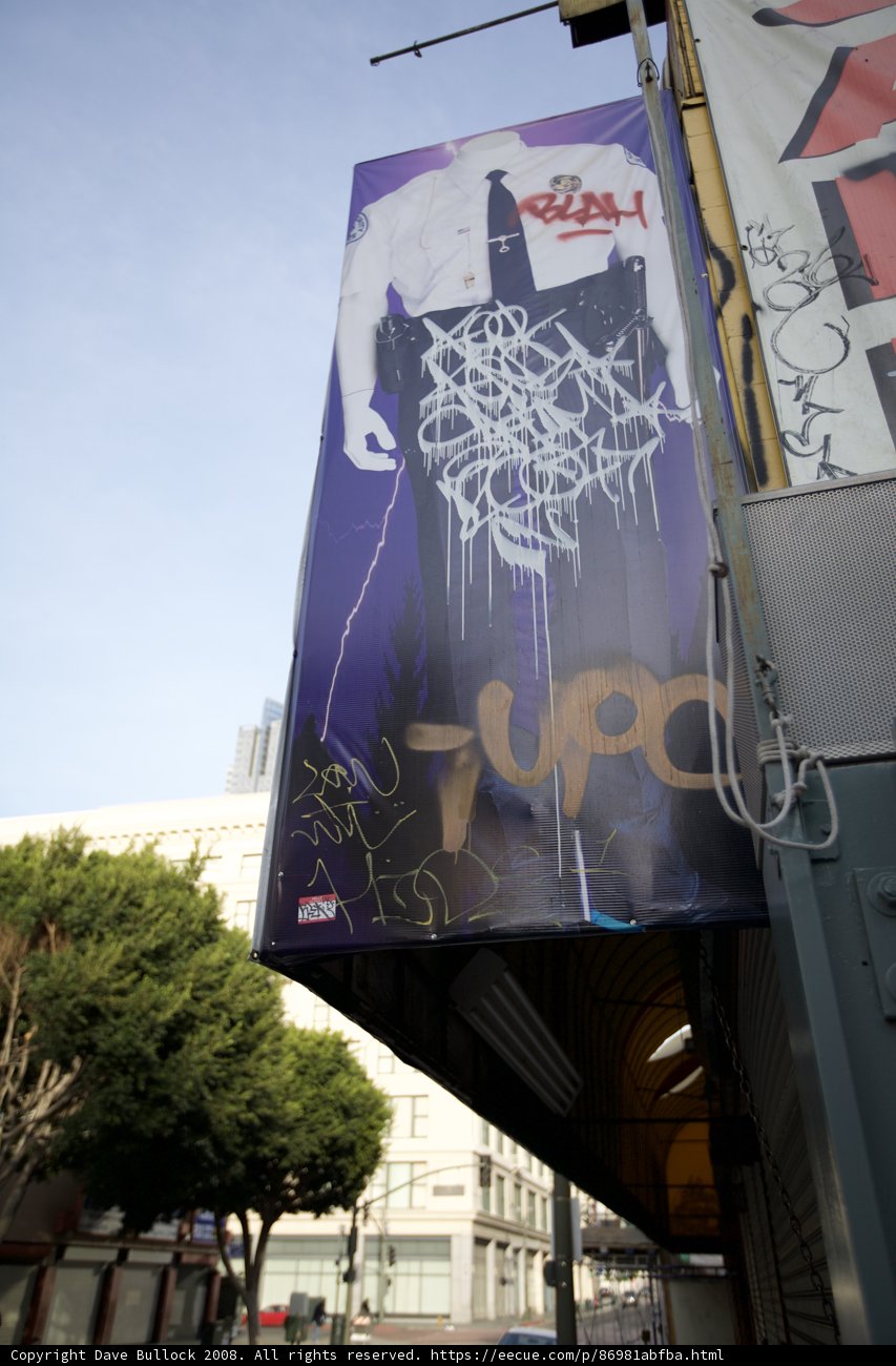 Graffiti Art Banner in the City