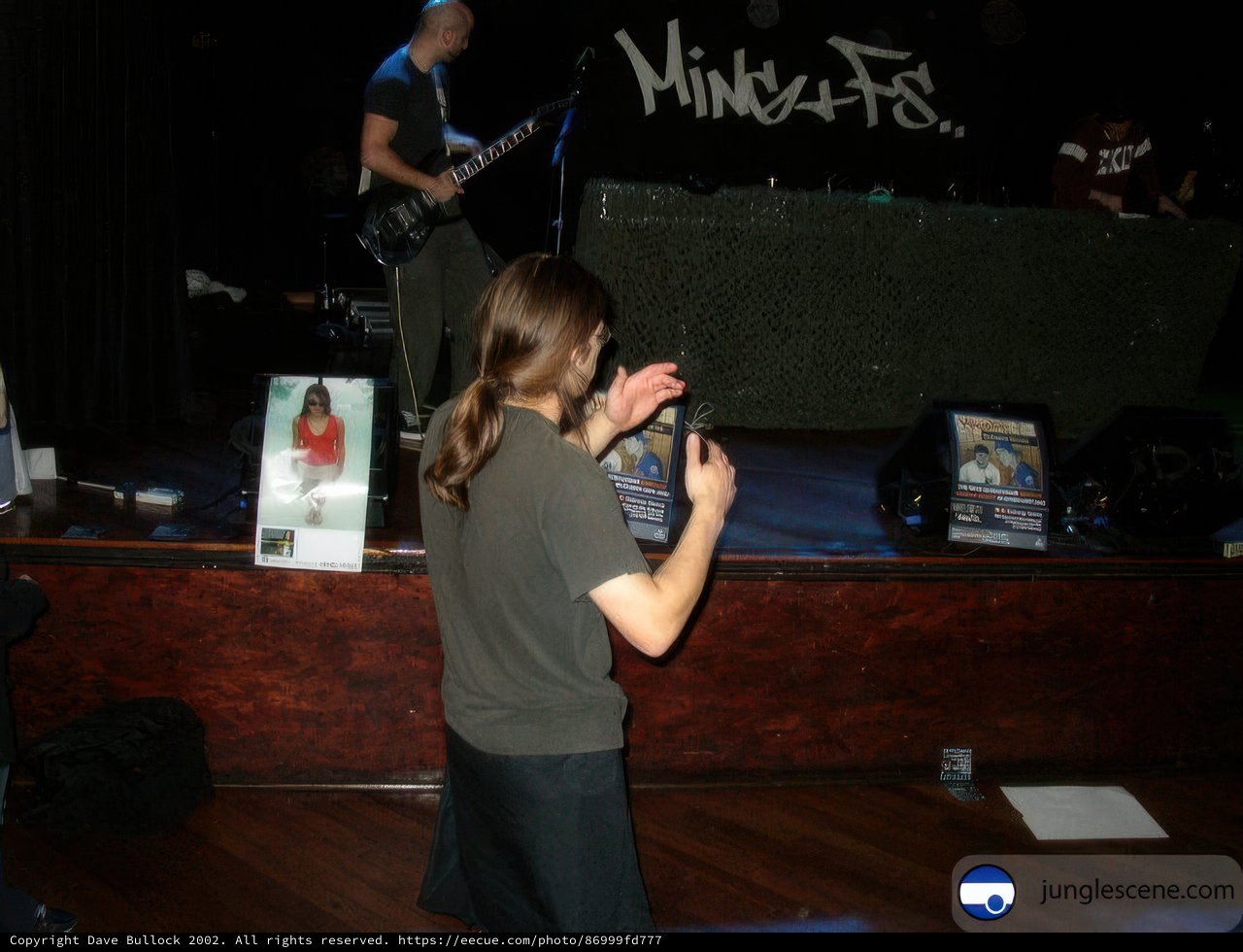 The Female Guitarist Rocks the Stage
