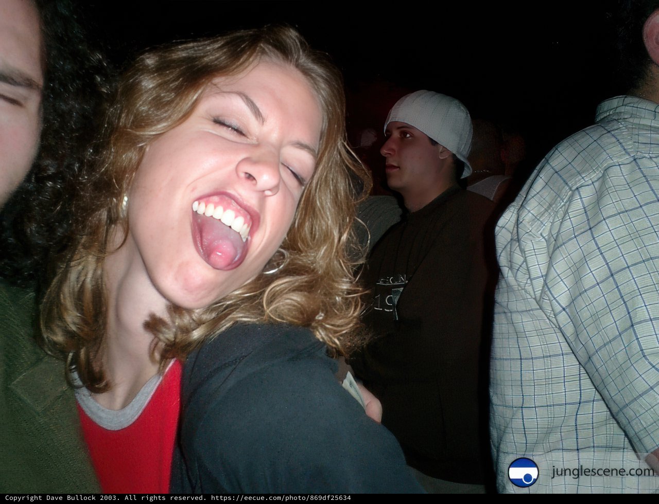 Happy Lady with Baseball Cap