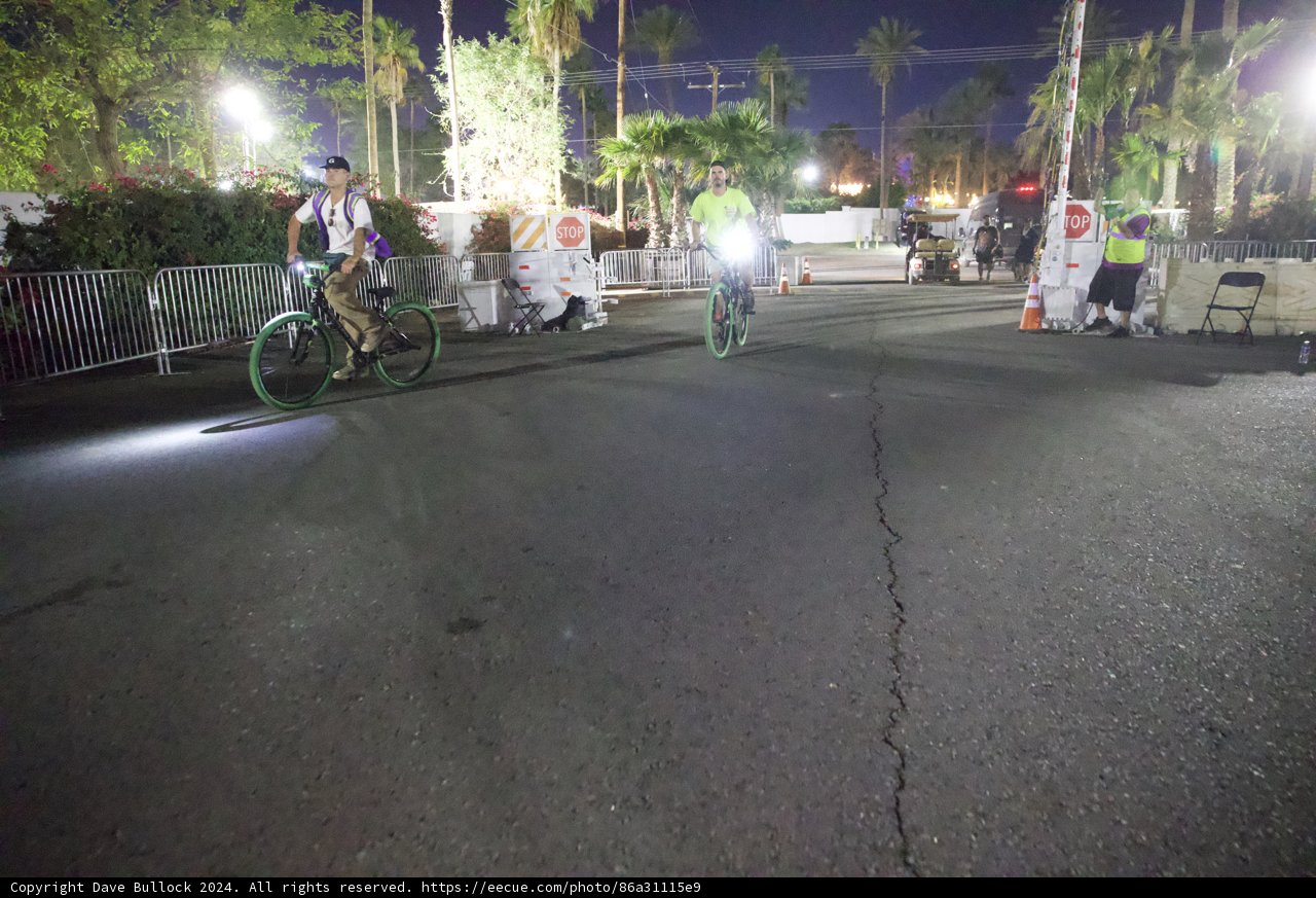 Night Riders: Late Hours at Coachella 2024
