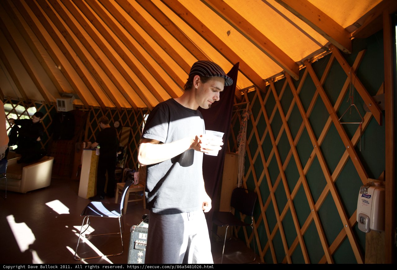 A Cozy Moment in the Yurt