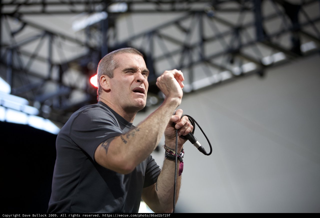 Henry Rollins Takes the Stage