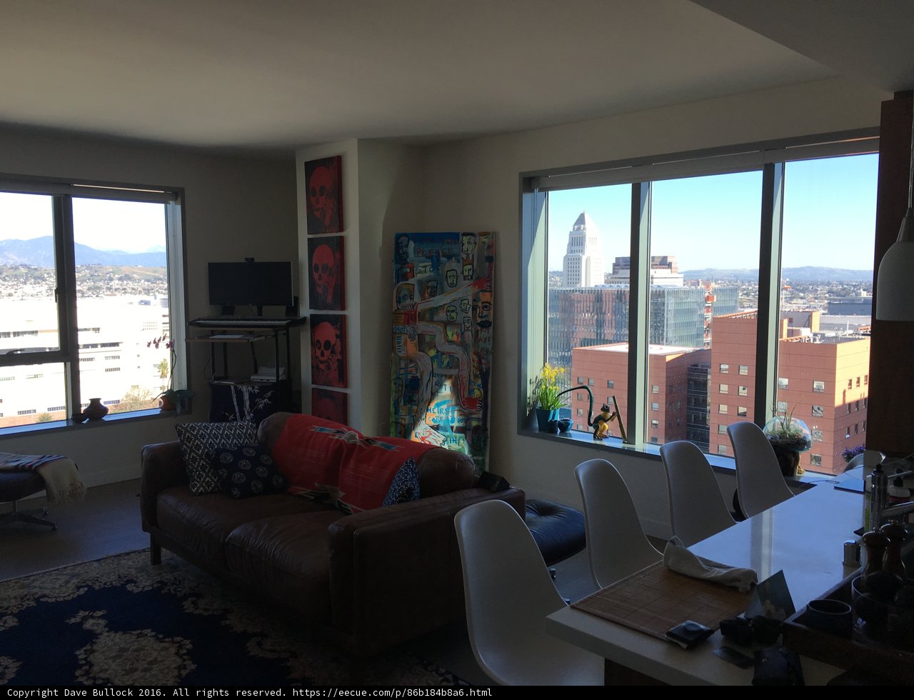 Cozy Living Room with a View