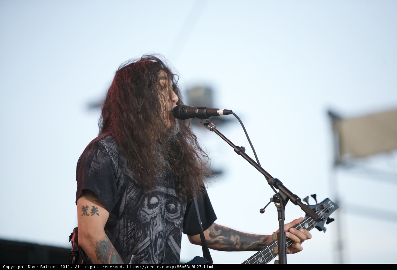 Rocking out at the Big Four Festival
