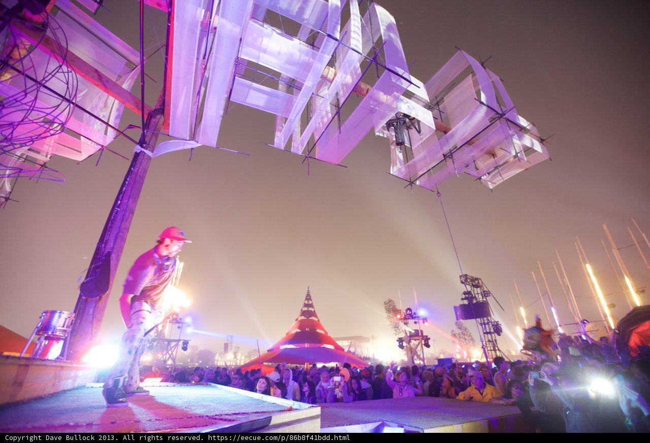 Light Show Extravaganza on Coachella Stage