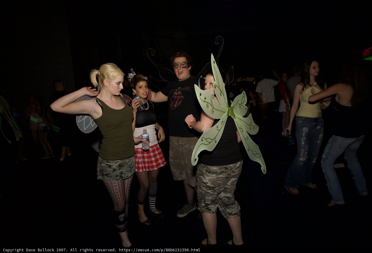 Urban Nightlife at a Club