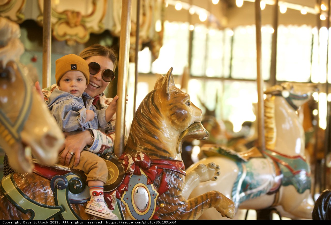 Carousel Fun at the SF Zoo