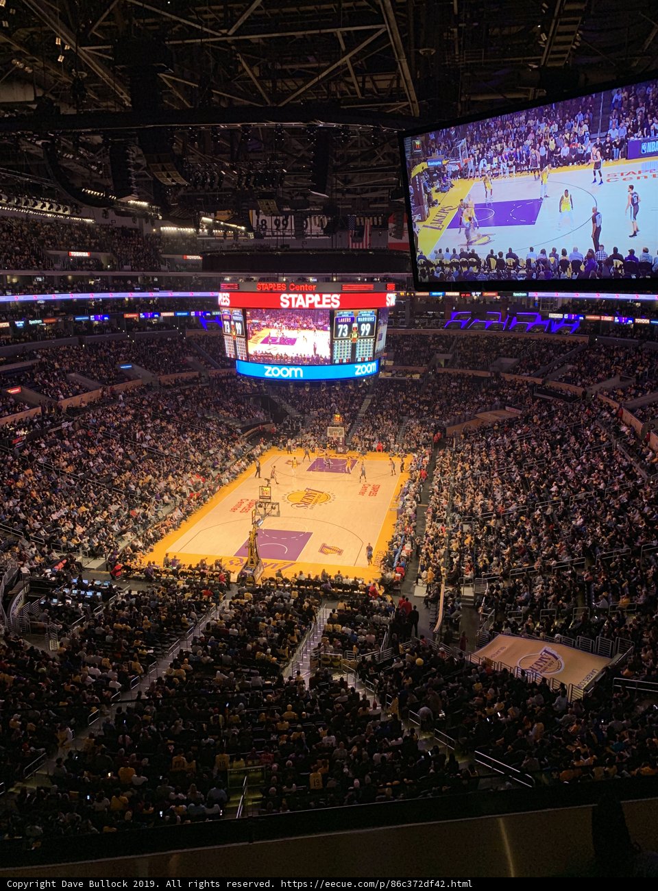 The Lakers score big in LA basketball game