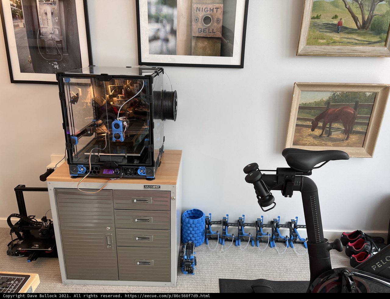 Cutting-Edge 3D Printer in a San Francisco Studio