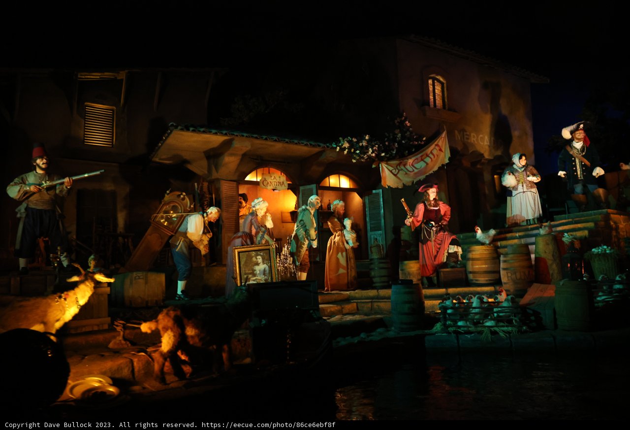 Georgiana Cavendish at Pirates of the Caribbean