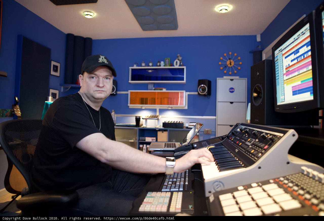 In the studio with DJ Dan Q Uberzone