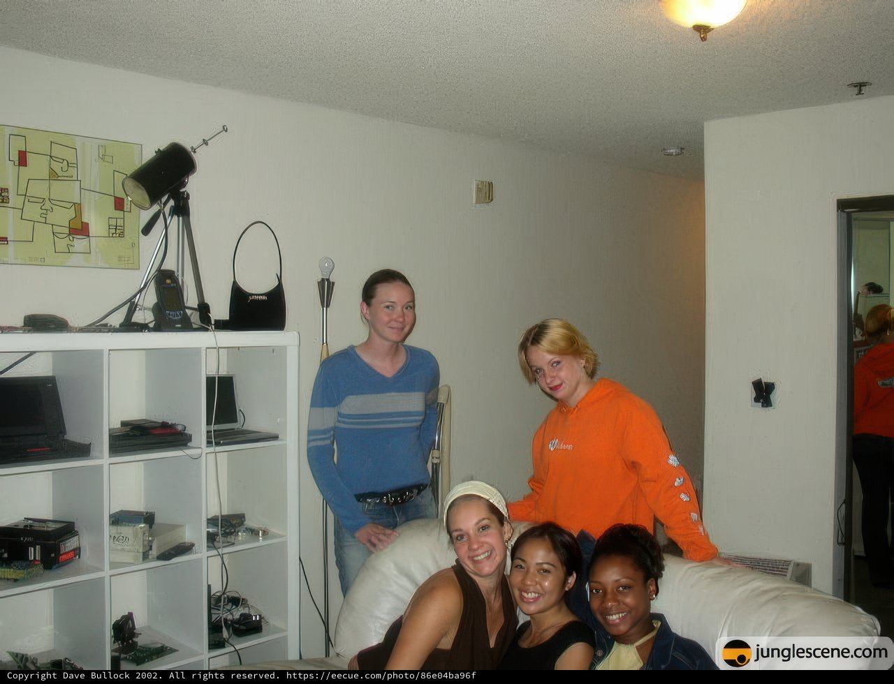 Group Portrait in Living Room