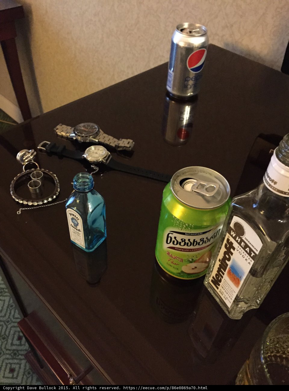 Refreshments on the Table