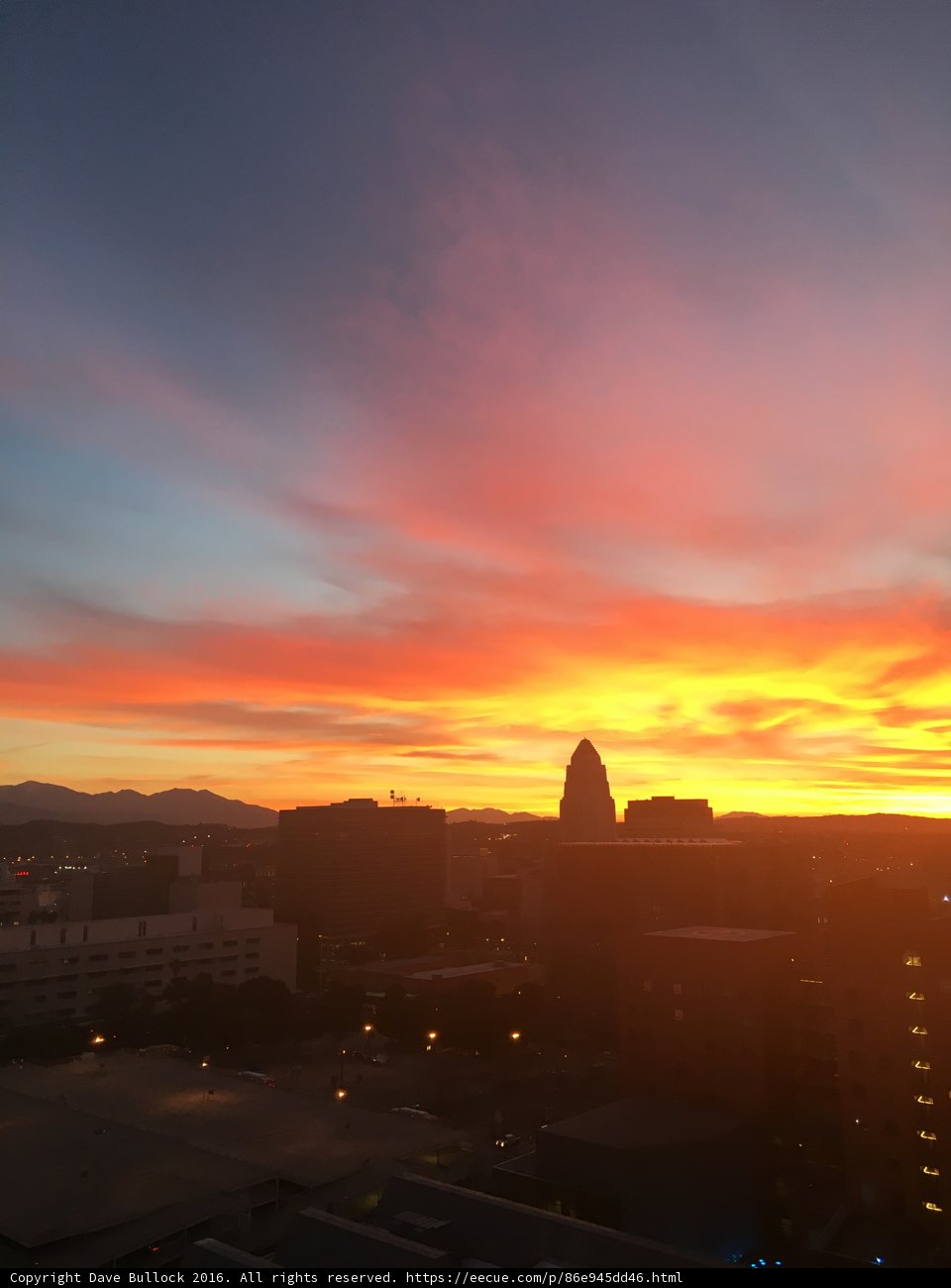Sunset Serenade in Sin City