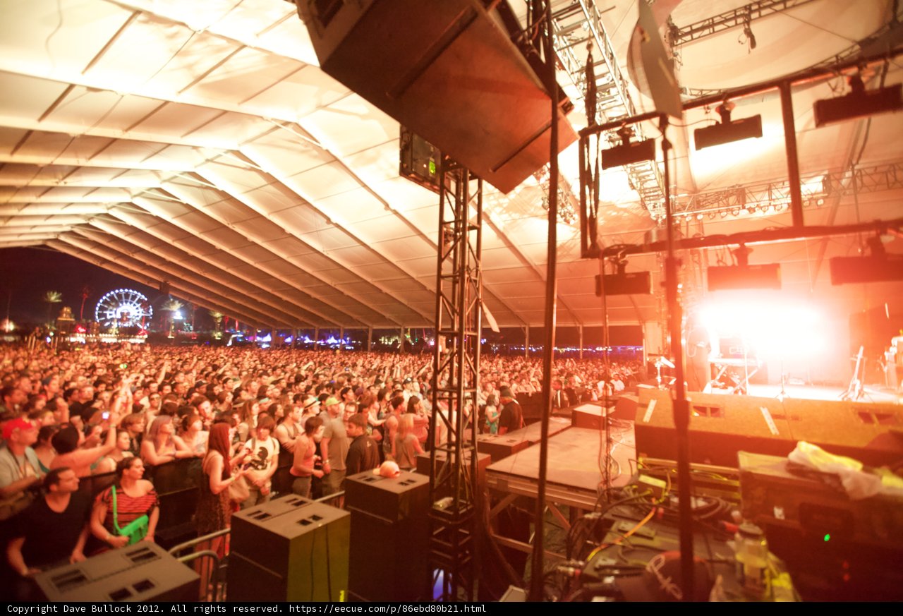 Lights, Music, and a Sea of Fans at Coachella