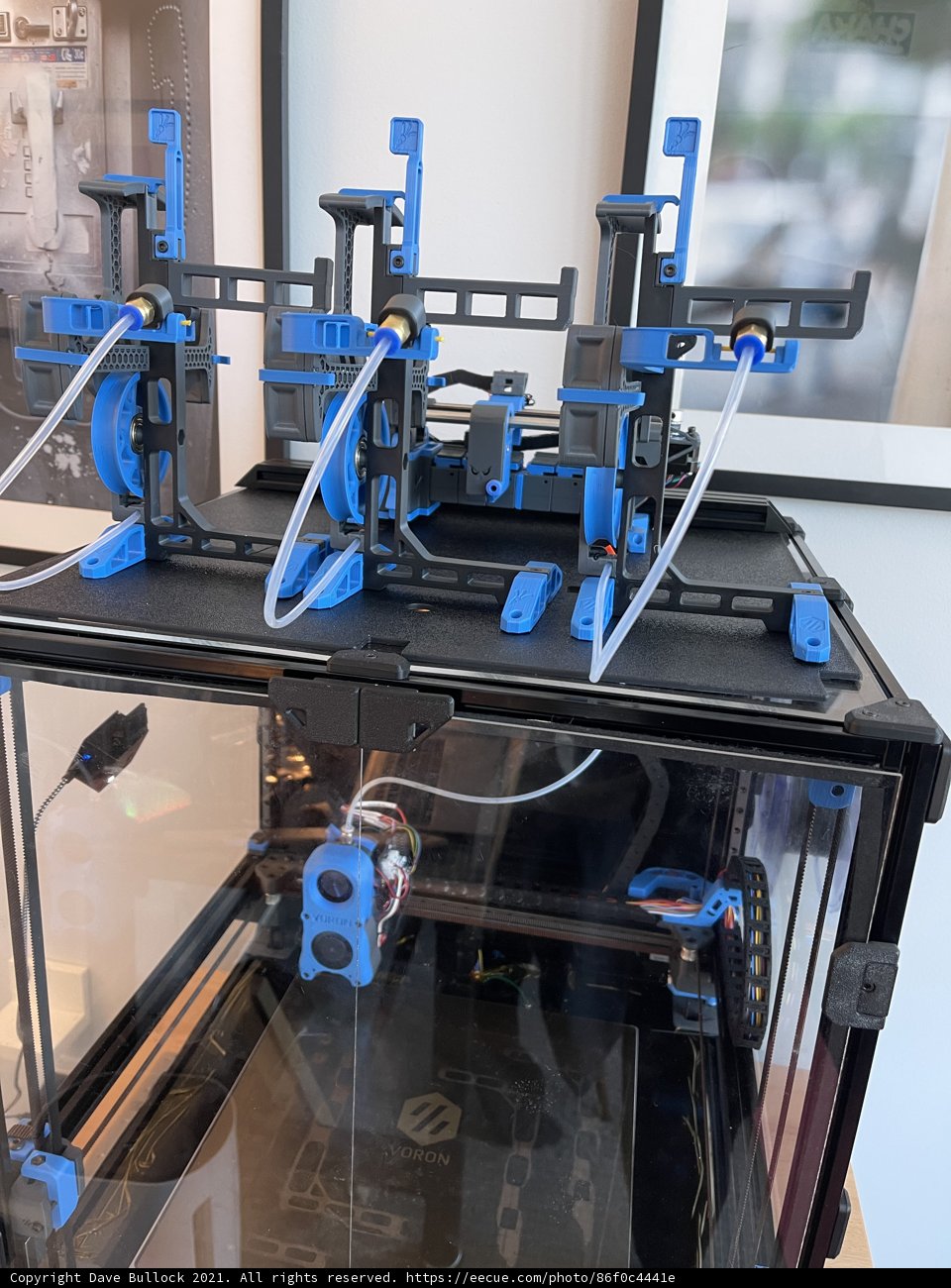 Futuristic 3D Printer in San Francisco Laboratory