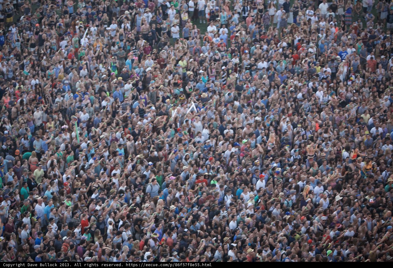 Coachella Crowd