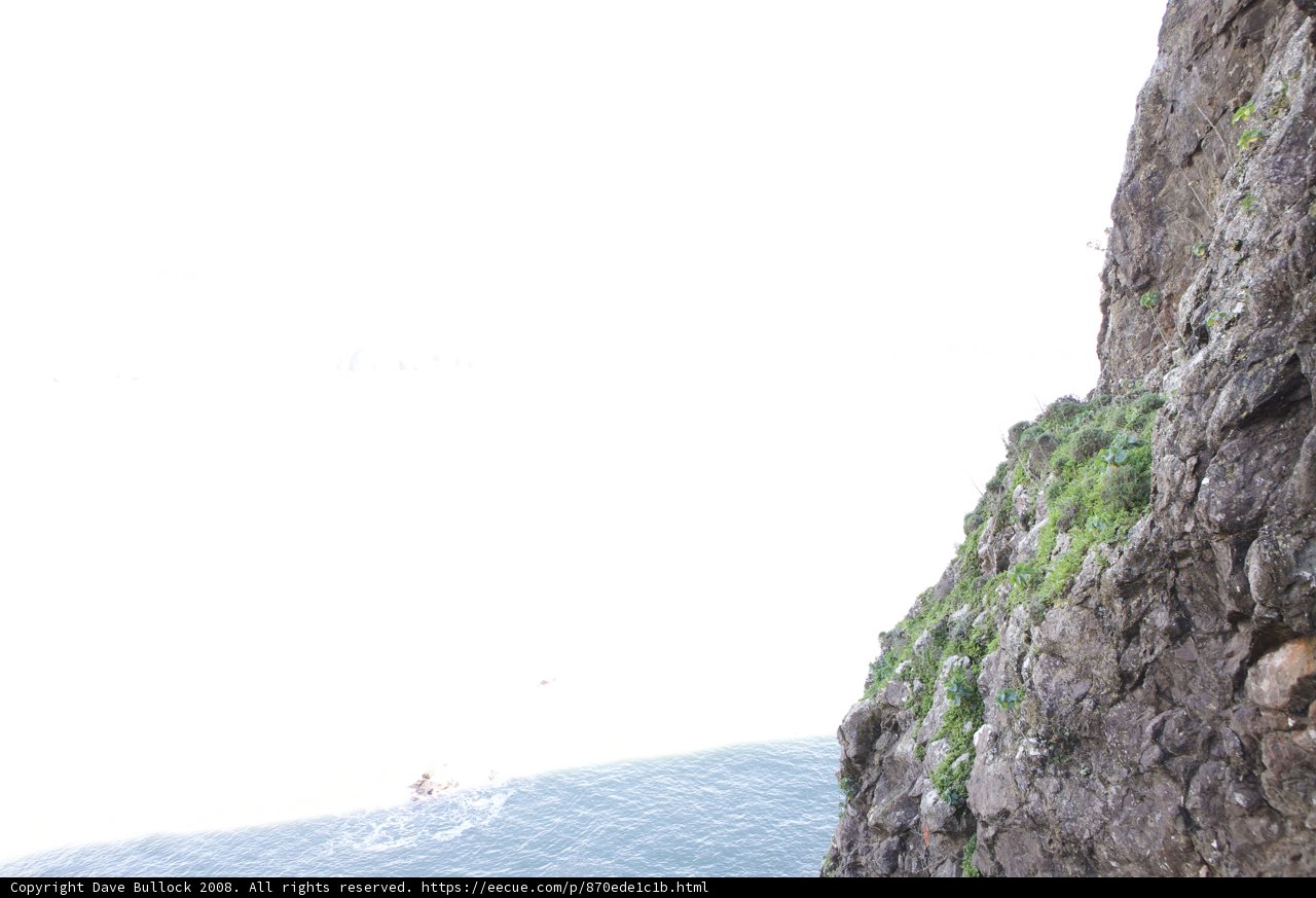 High Above the Ocean