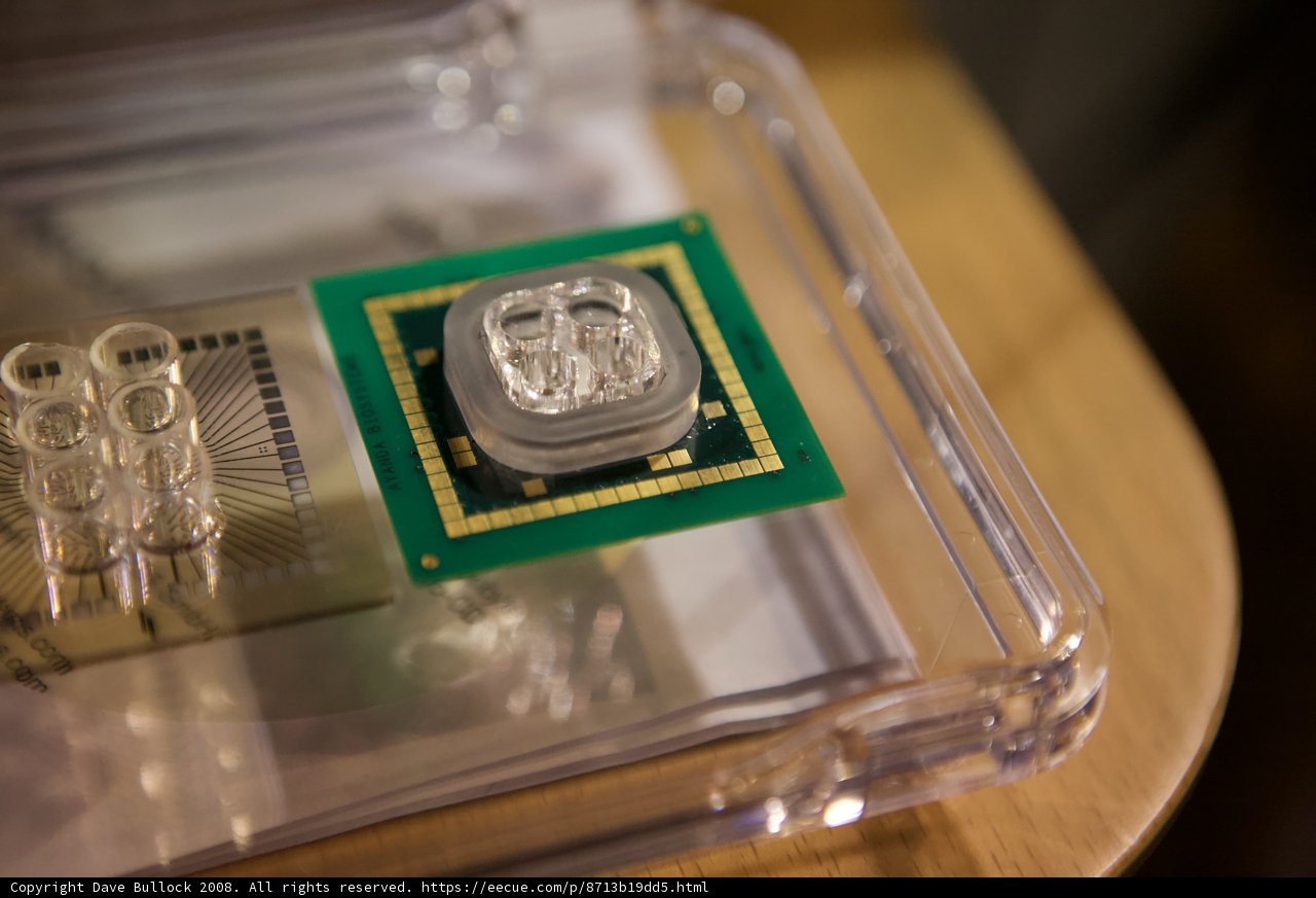 Cutting-Edge Electronic Device Showcased in Clear Case