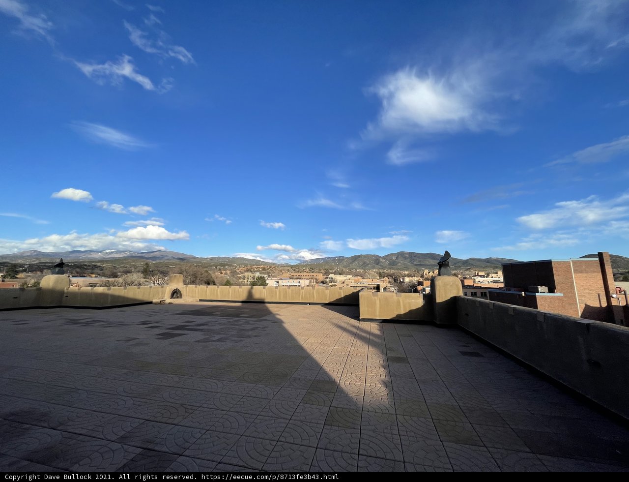 Bird's Eye View of Santa Fe
