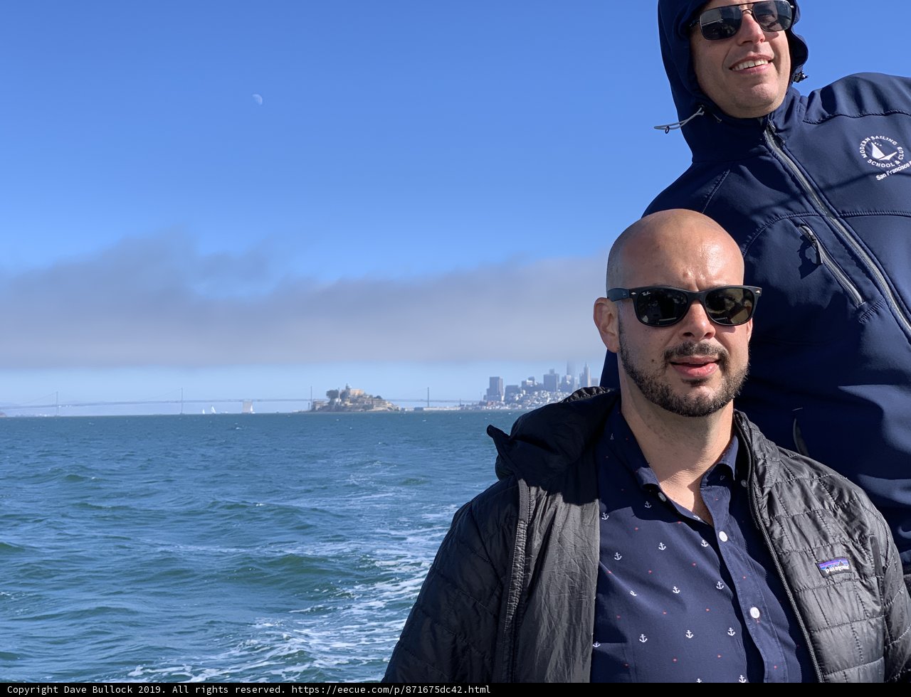 Two Men Enjoying the Ocean