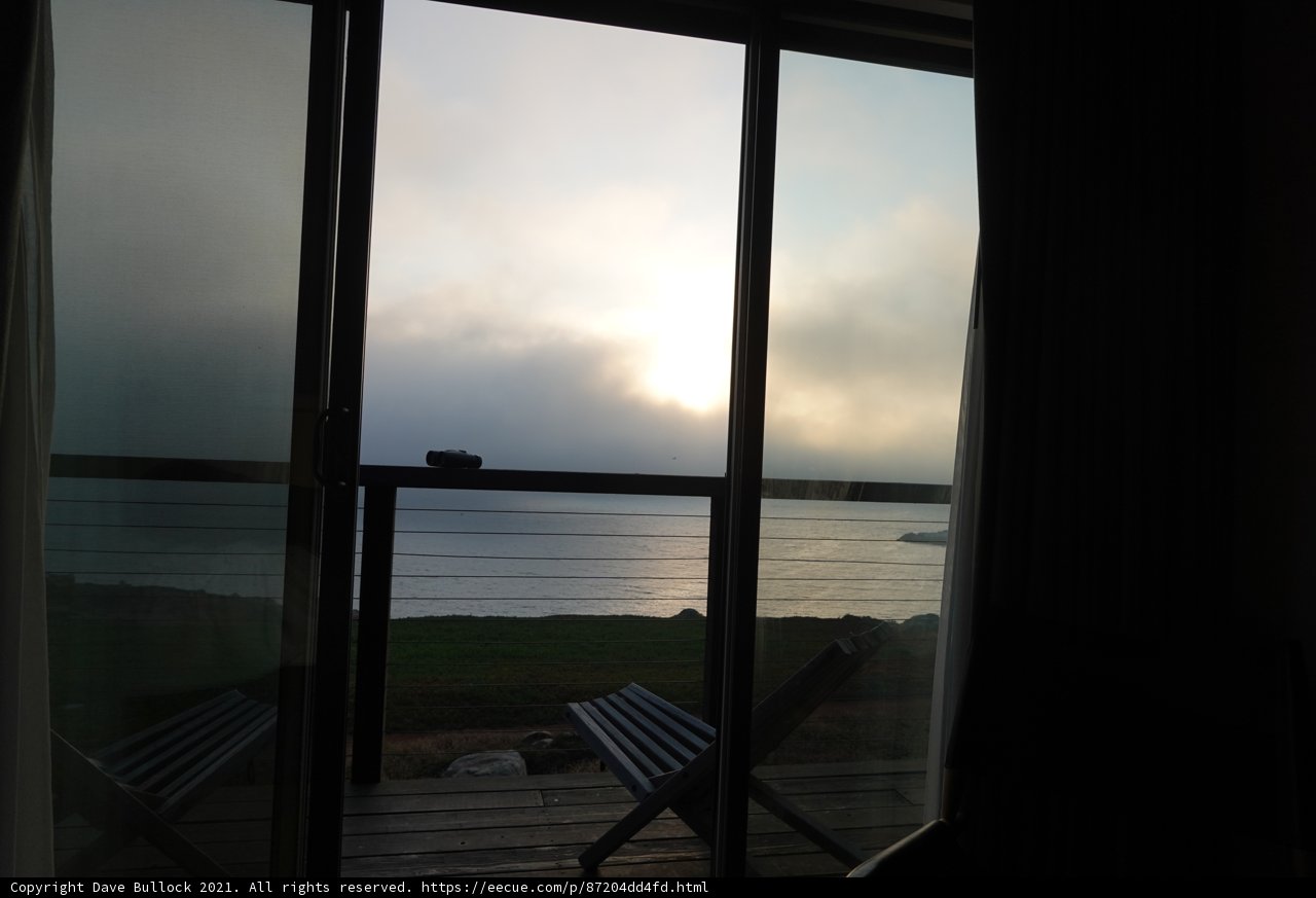 Ocean View from a Cozy Room