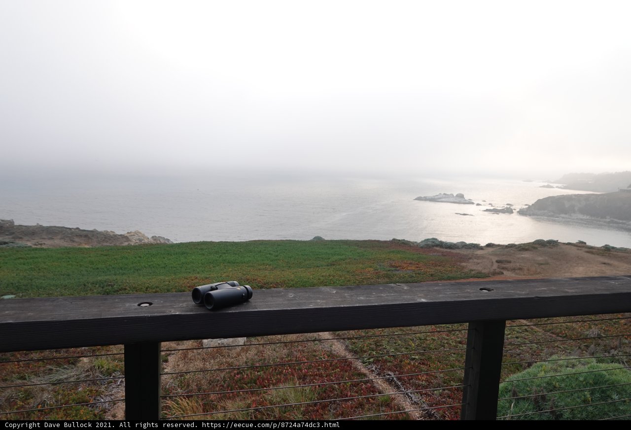 Seaside Scenery from a Balcony