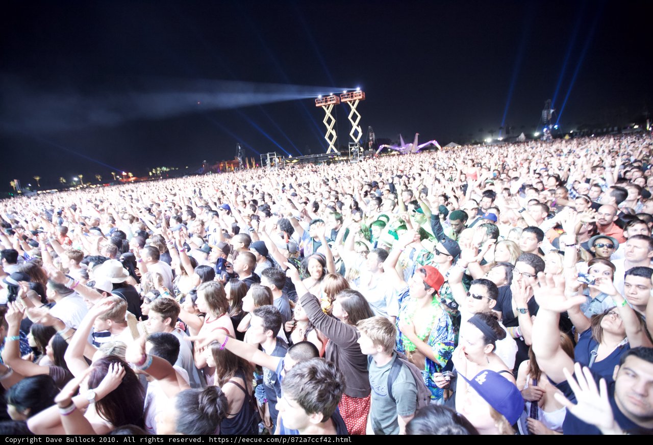 The Electric Night at Cochella 2010