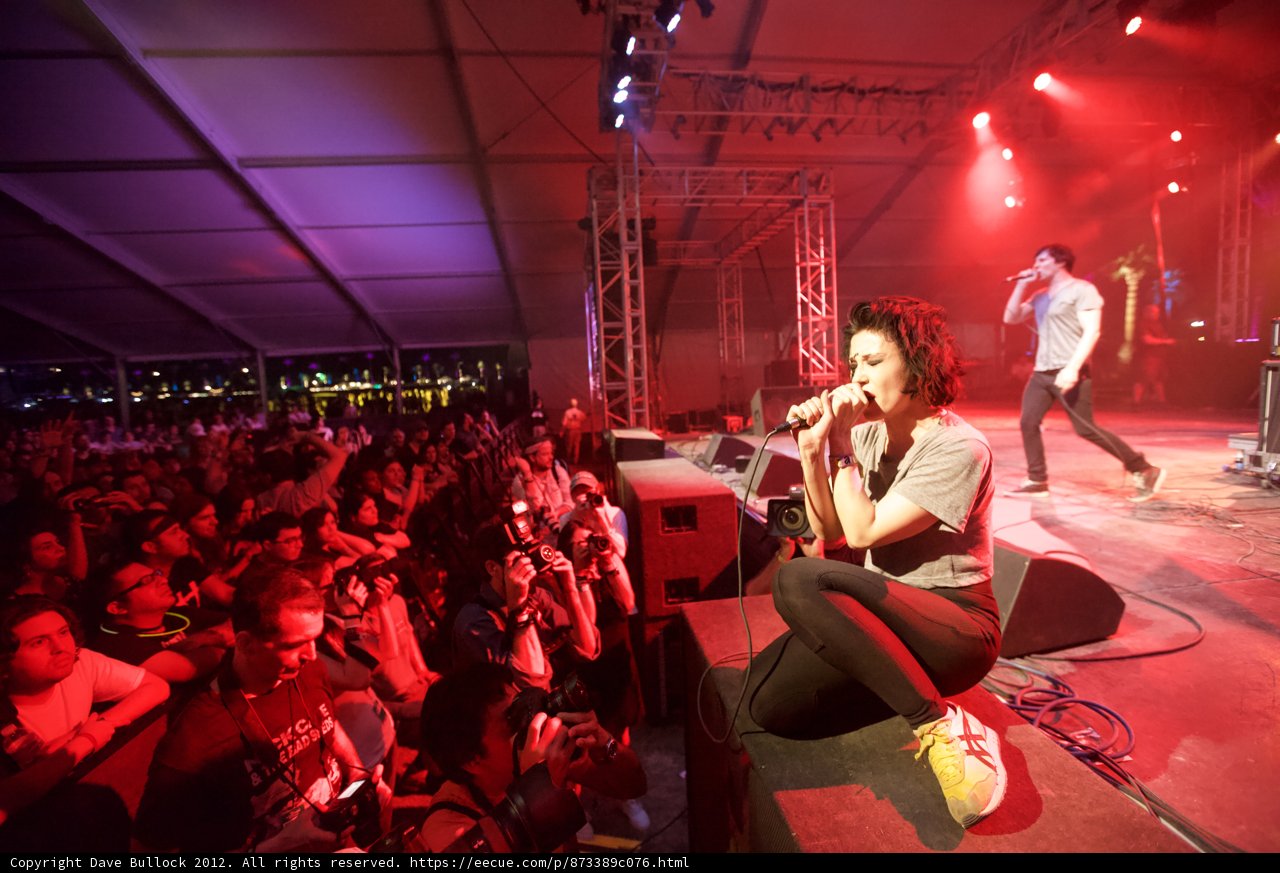 Dilek Öcalan Rocks the Stage at Coachella 2012