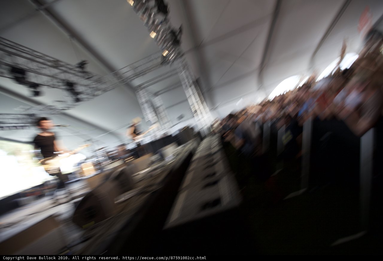 Blurry Lights and Boisterous Crowds